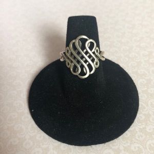 Sterling Silver Celtic Knot Ring size 7.5
